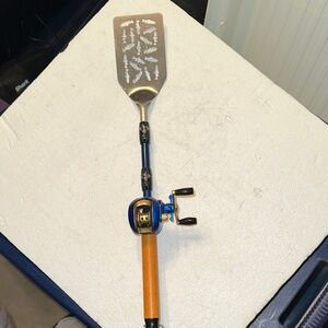 GEI Bait Casting Fishing Pole Barbecue Spatula